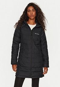 Kurtka puchowa Columbia czarna damska Płaszcz zimowy