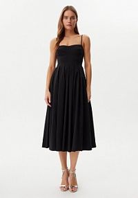 Sukienka koktajlowa Guess czarna 