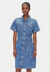 Sukienka jeansowa Tommy Hilfiger niebieska 