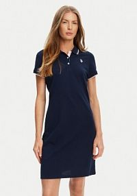 Sukienka codzienna U.S. Polo Assn. granatowa 
