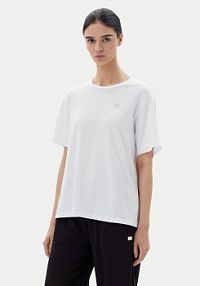 T-shirt EA7 Emporio Armani biały damski 7W000028 AF10373 U0002  Loose Fit
