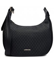 Torebka listonoszka Lasocki czarna 