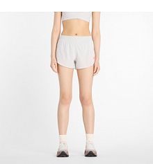 Szorty sportowe New Balance białe/szare/brązowe/czerwone WS51288GYM