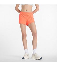 Szorty sportowe New Balance brązowe/pomarańczowe WS41286URR