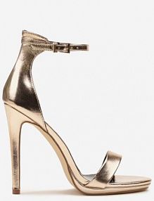 Szampańskie Klasyczne sandały na Szpilce natifine ciaodeo