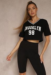 Czarne szorty Typu Kolarki Biker Lilene ideal damskie