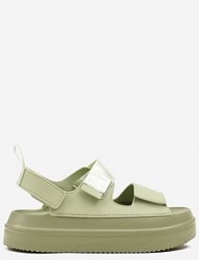 Zielone sandały w Stylu Chunky na Platformie z Pianki Zapinane na Rzep Vinamia Renee damskie