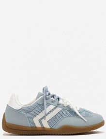 Jasnoniebieskie sneakersy w Stylu Tenisówek Ozdobione Geometrycznym Wzorem Teloriella Renee damskie