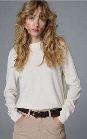 Skórzany pasek Reserved brązowy damski 054FD-89X