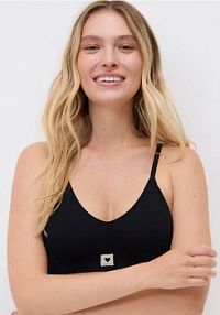 Miękki biustonosz Reserved czarny 115CO-99X