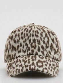 Czapka z daszkiem w panterkę Reserved damska 184FD-MLC