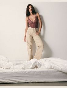 Koronkowe body Reserved fioletowe 202EZ-44X