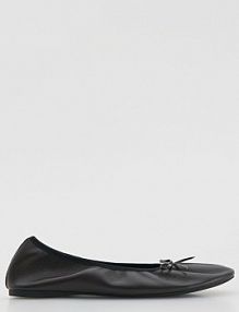 Baleriny z kokardą Reserved brązowe 225FF-89X