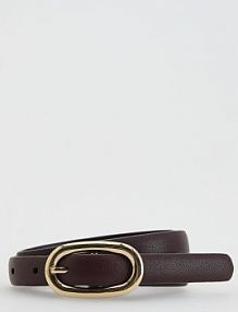 Pasek z klamrą Reserved brązowy damski 279FE-93X