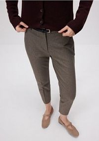 Spodnie cygaretki z paskiem Reserved 293FT-MLC