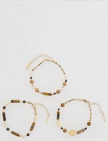 Zestaw bransoletek z kamieniami Reserved 347FD-MLC