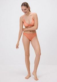 Siateczkowe majtki figi Reserved pomarańczowe 395EZ-22X