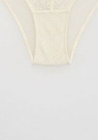 Koronkowe majtki bikini Reserved biały 430EZ-01X