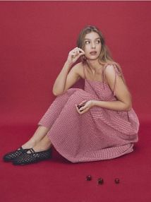 Plecione baleriny Reserved czarne 444CP-99X