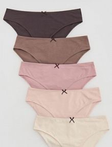 Bawełniane majtki figi 5 pack Reserved różowe 467EZ-39X