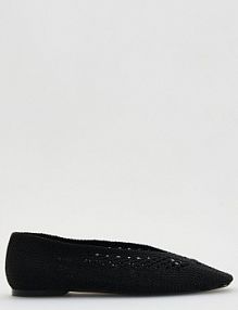 Plecione baleriny Reserved czarne 484CP-99X