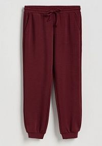 Dresowe joggery Reserved czerwone damskie 611GA-83X