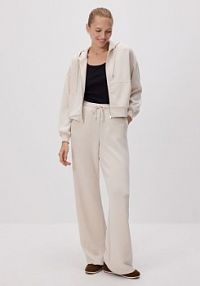 Oversizowa bluza Reserved beżowa damska 688GA-08X