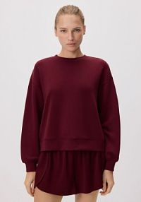 Bluza z modalem Reserved czerwona damska 690GA-83X