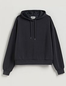 Bluza z modalem Reserved granatowa damska 698GA-95X