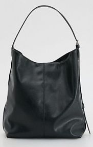 Duża torebka hobo Reserved czarna 730FC-99X