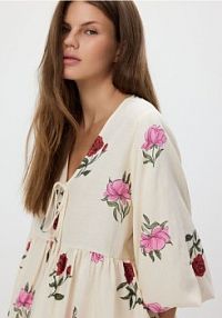 Bluzka w kwiaty Reserved damska 739HF-MLC