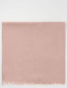 Gładki szal Reserved różowy damski 756FD-03X