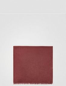 Gładki szal Reserved czerwony damski 756FD-83X
