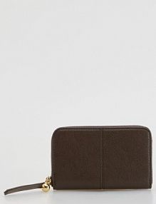 Portfel na zamek Reserved brązowy damski 775FD-89X