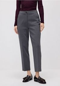 Spodnie cygaretki z kantem Reserved szare 8414B-85M