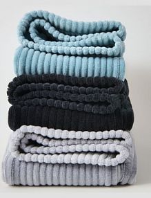 Sztruksowe spodnie flare Reserved szare damskie 871FF-09X