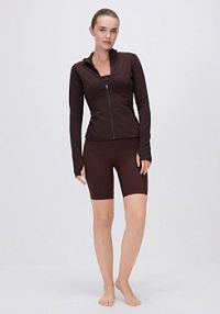 Szorty typu kolarki Reserved brązowe damskie 878IE-89X