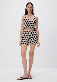 Ażurowe szorty Reserved damskie VI084-MLC