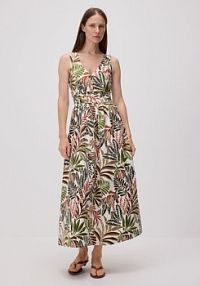 Sukienka maxi z wiązaniem na plecach Reserved XQ223-MLC