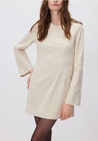 Sukienka mini Reserved beżowa XV493-08X