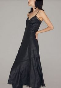 Sukienka maxi Reserved czarna YT746-99X