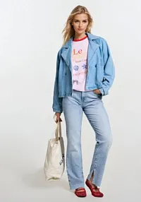 Niebieskie Jeansy Sinsay damskie - InspiracjeModowe.pl
