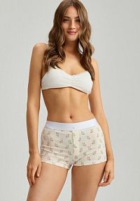 Bokserki z guziczkami 2-pak House damskie 461GE-MLC