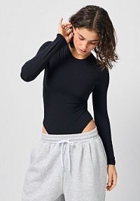 Body ULTRAFLEX z długim rękawem House czarne 809GP-99X