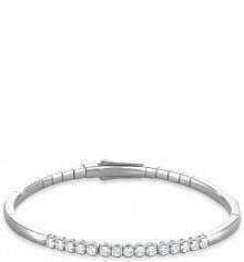 Bransoletka W.KRUK biała złota Recarlo