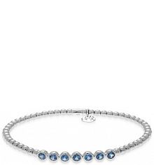 Bransoletka W.KRUK niebieska granatowa złota Hulchi Belluni