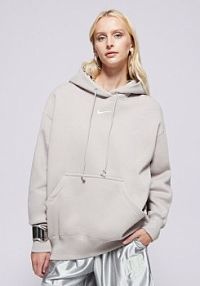 Bluza z kapturem Nike szara damska W Nsw Phnx Flc Os Po Hoodie