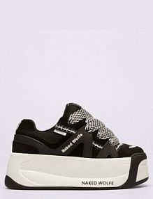 Sneakersy Naked Wolfe czarne damskie Slider