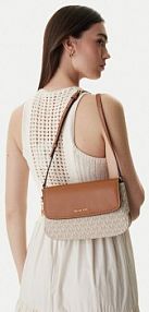 Torebka listonoszka MICHAEL Michael Kors écru