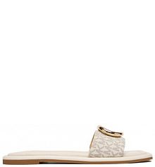Klapki MICHAEL Michael Kors écru damskie